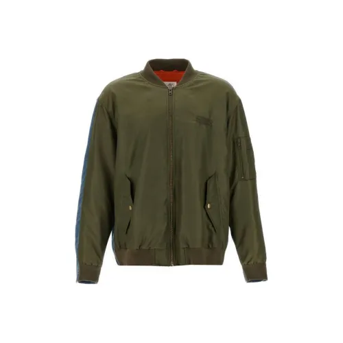 MM6 Maison Margiela совместный бренд Куртки Пальто Мужской Зеленый