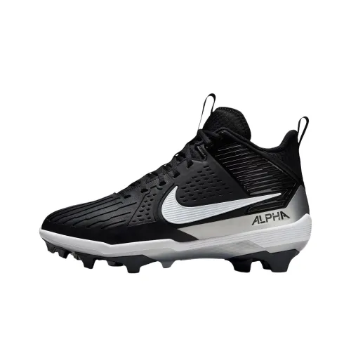 Nike Alpha Menace Strong Slip-resistant Abrasion-resistant Football Cleats Men's Black Найк Alpha Menace Strong противоскользящие устойчивые к истиранию футбольные бутсы мужские черные