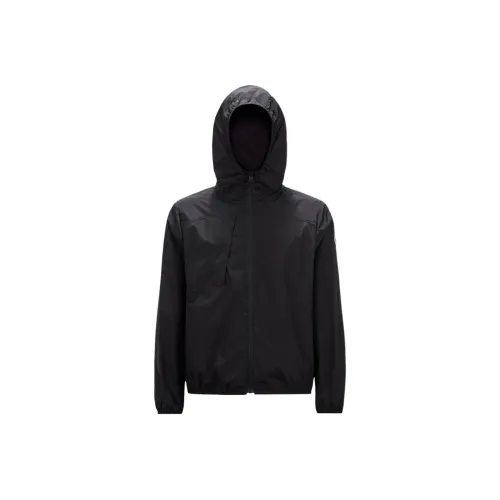 Moncler SS24 Куртки Пальто Мужской Черный