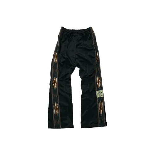 Капитал Вязаные Спортивные Штаны Мужские Черные