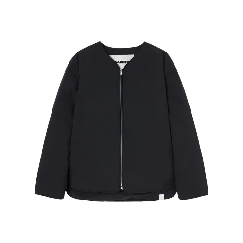 JIL SANDER Мужские черные куртки
