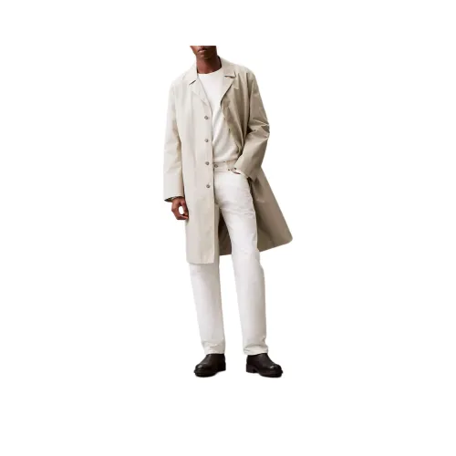 Calvin Klein Тренчкот Мужской Каменный цвет