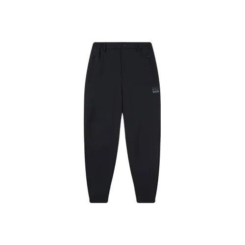 361° ZONGXUNXILIE Вязаные тренировочные брюки мужские черные