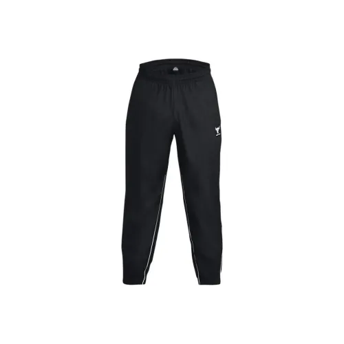 Under Armour Черные Мужские Вязаные Тренировочные Штаны