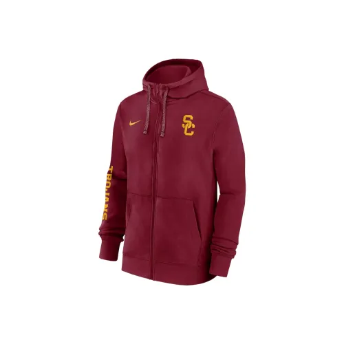 nike CollegeUSC Trojans Sideline Team Issue Куртки и Пальто Мужской Темно-Красный