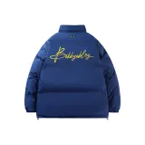 Темно-синий (Желтый текст)