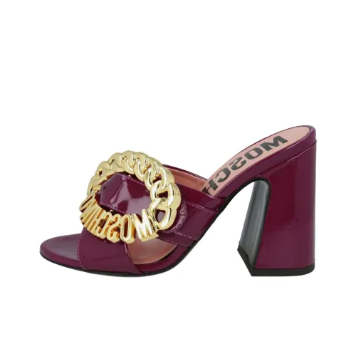 LOVE MOSCHINO Слипоны Женские Бордовый