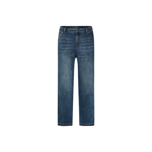 Cavalli Class Blue Men's Jeans Кэвали Класс Синий Мужские Джинсы
