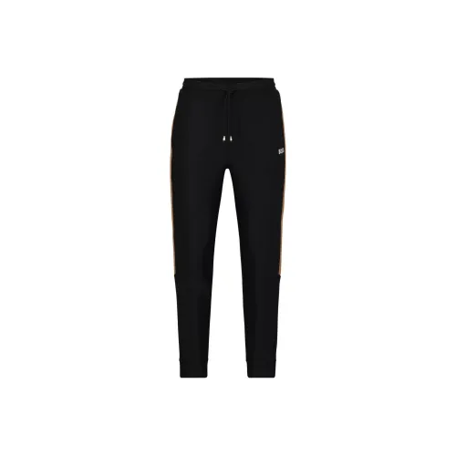 Hugo Boss Черные Мужские Вязаные Спортивные Штаны