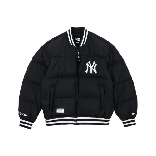 New Era FW24 Down Jacket Unisex Black