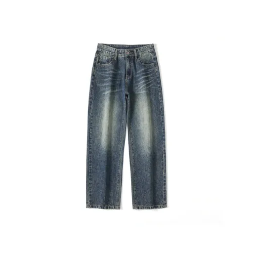 ROBINHOOD Джинсы Унисекс Ностальгический Синий