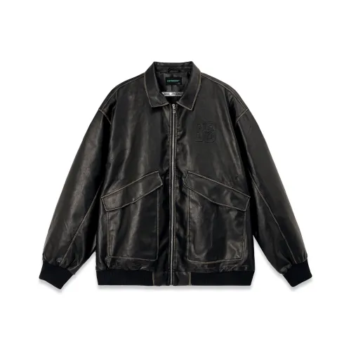 BD.POWER UP+ Кожа Куртка Мужская Черная