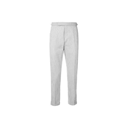 THOM BROWNE Серые Мужские Повседневные Штаны