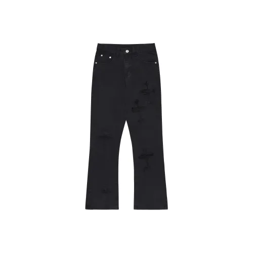 MT99 Черные Унисекс Джинсы