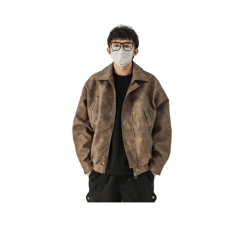 EYEUNDERSTAND Кожа Куртка Унисекс