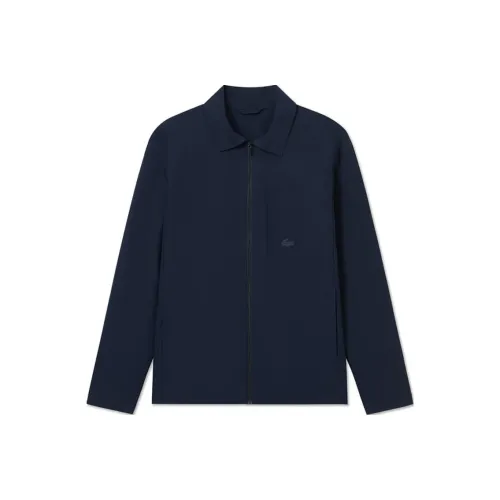 Куртки и пальто LACOSTE Collaboration SS25 Мужские Темно-синий