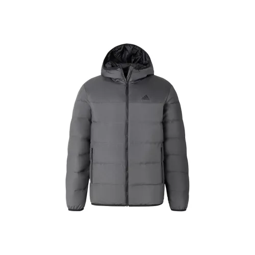 Adidas Пуховик Мужской Темно-Серый