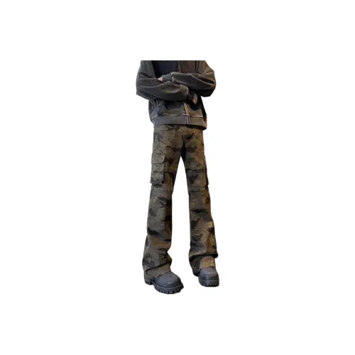 DAFK Армейский зеленый Мужские Джинсы