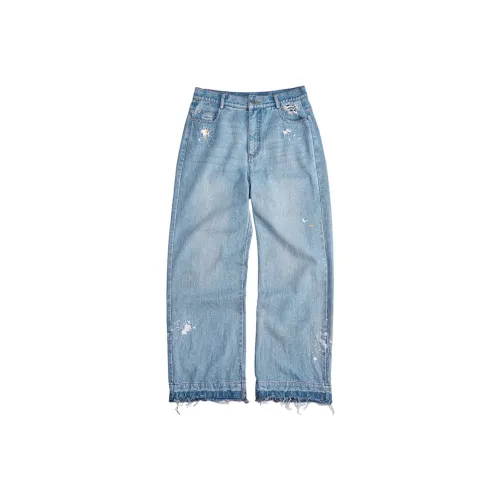 NST NONSTOP Промытый синий Унисекс Джинсы