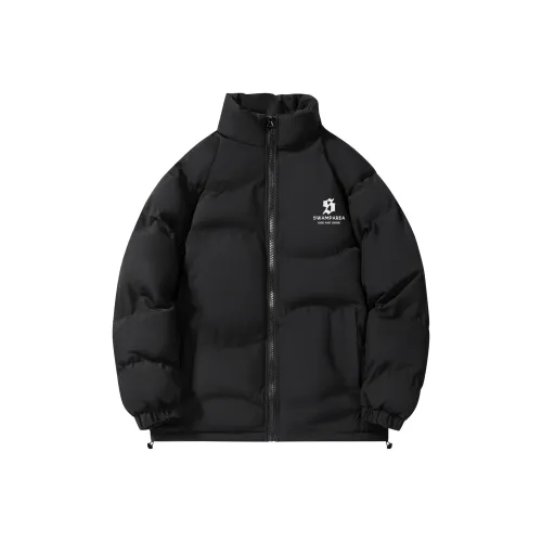 SWAMP AREA Хлопковый пуховик унисекс