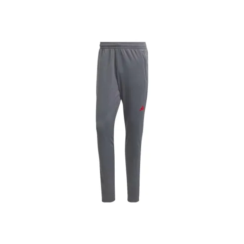 Adidas Essential Seasonal Ткани вязаные Training Pants Вязаные Тренировочные брюки Мужской Серый