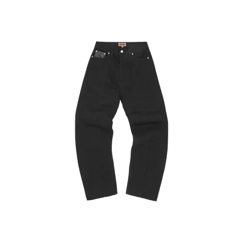 Corteiz SS24 Черные Унисекс Джинсы