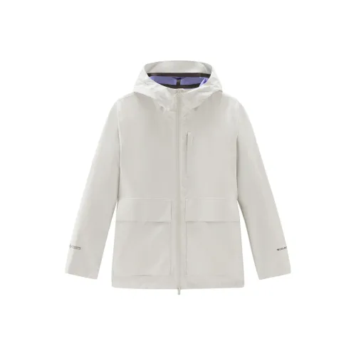 WOOLRICH SS24 Куртки Пальто Мужской Светлый Бежевый