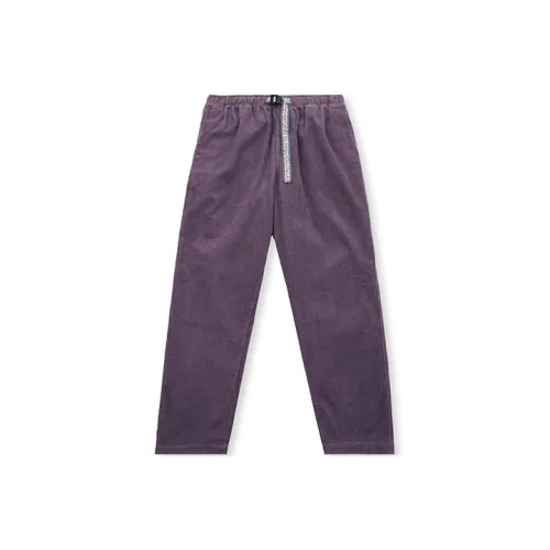 Brain Dead Прямой крой Повседневные брюки Мужские Фиолетовые