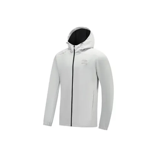 XTEP Variety Тренировки Коллекция Тренчкот Мужской Светлый Mist Серый