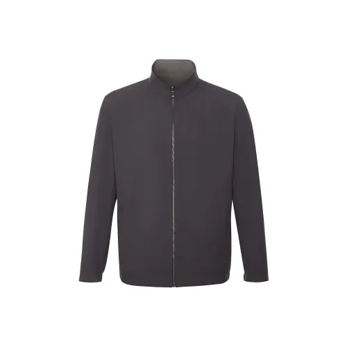 Satchi Куртки и Пальто Мужской Лакрица Серый