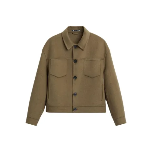 ZARA Серый Мужской Куртки