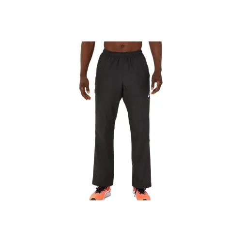 Asics Вязаные тренировочные брюки мужские черные