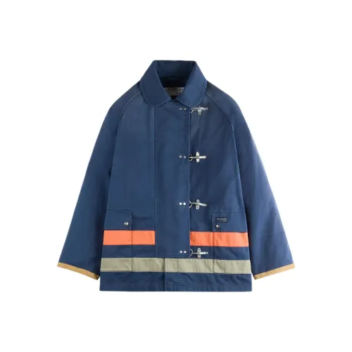 Fay Куртки Пальто Унисекс Синий