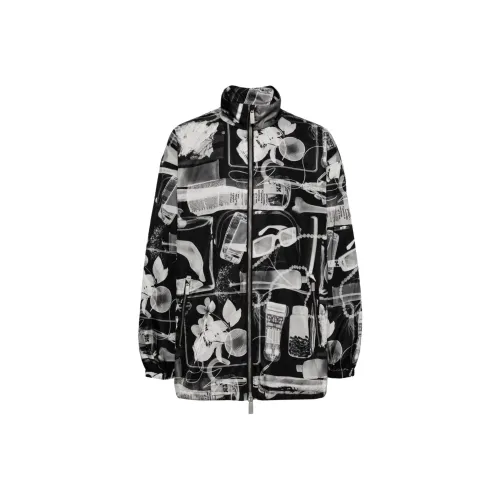 Off Белый Тренчкот Мужской Черный