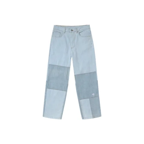 Helas Светло-синие Унисекс Джинсы