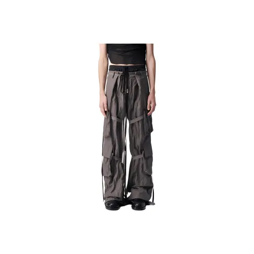 Ann Demeulemeester Бетон Цвет Мужские Карго Брюки