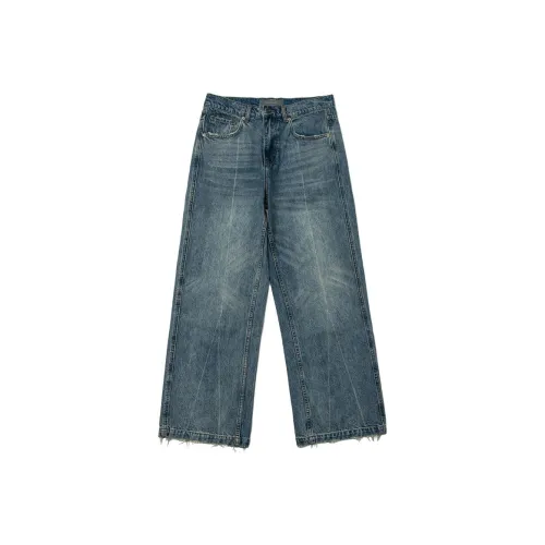 MindBridge Джинсы Унисекс Джинсовый Синий