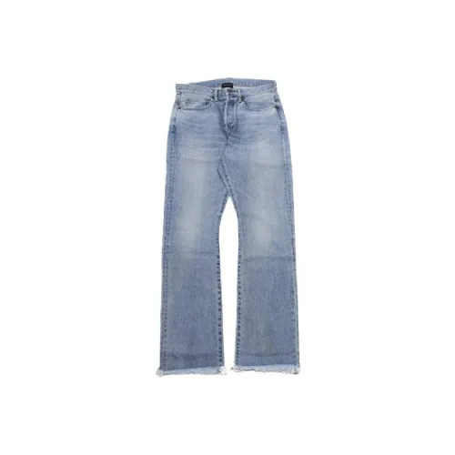 John Elliott Men's Blue Jeans Джон Эллиотт Мужские Синие Джинсы