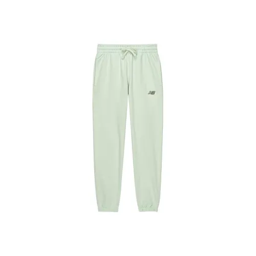 New Balance Зеленые Унисекс Вязаные Тренировочные Брюки