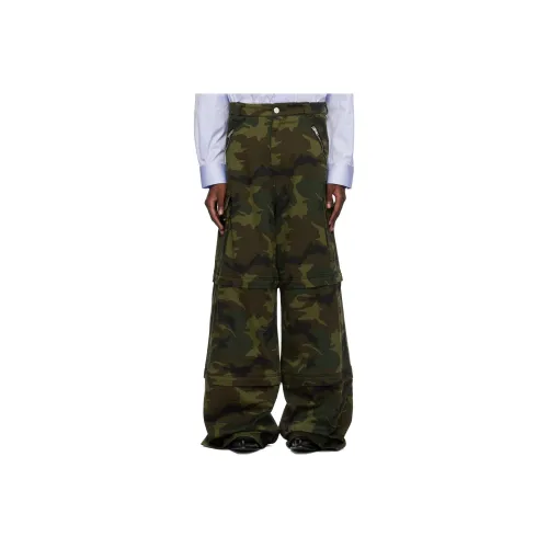 Vetements Зеленый Мужской Джинсы