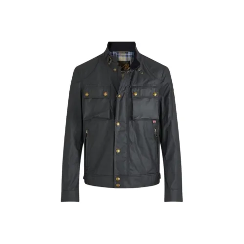 Belstaff Куртки и Пальто Мужской Синий