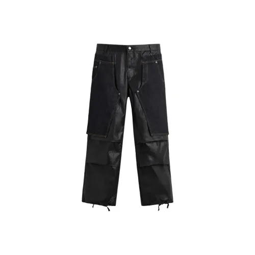 ZARA ANDERSSON BELL Collaboration Черные Мужские Джинсы