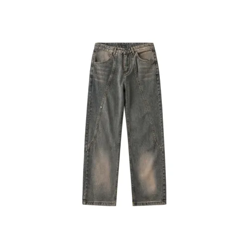 LAMLICKA Синие Унисекс Джинсы