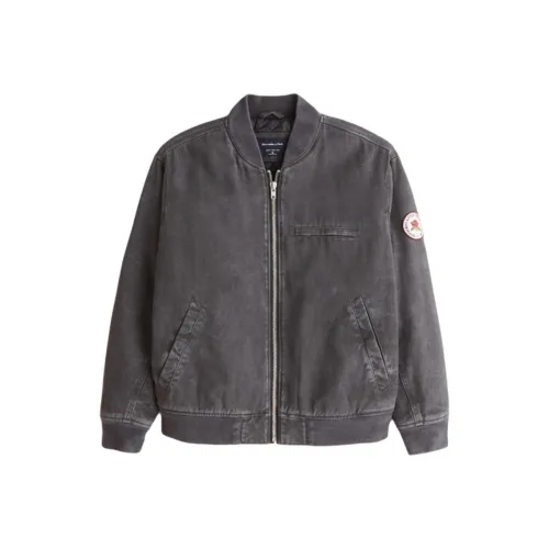 Abercrombie＆Fitch Куртки и Пальто Мужской Темно-Серый