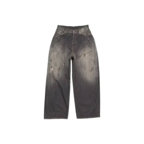 Acne Studios SS25 Джинсы Мужские Черные