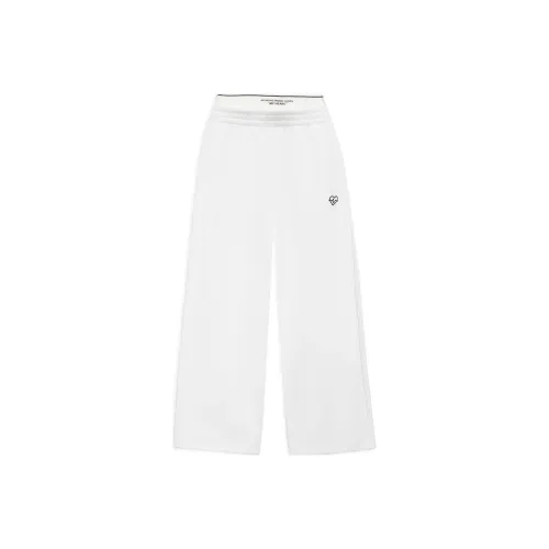 LINING Sports Fashion Collection Белые Унисекс Повседневные Брюки