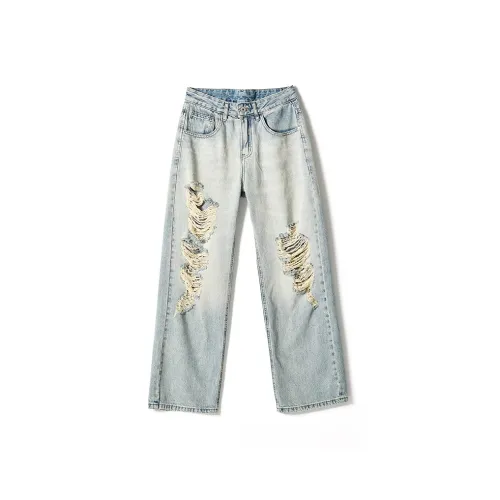 UXGR YDN1198 Синий Мужские Джинсы