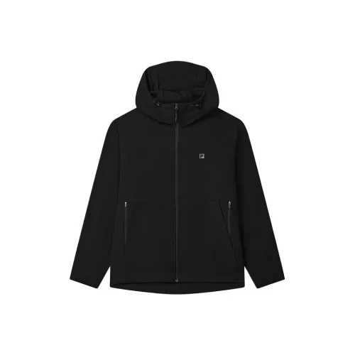 FILA Фитнес Глубокий Черный BK Мужские Куртки