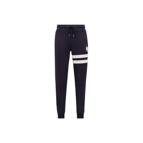 MONCLER Синие Мужские Вязаные Спортивные Штаны