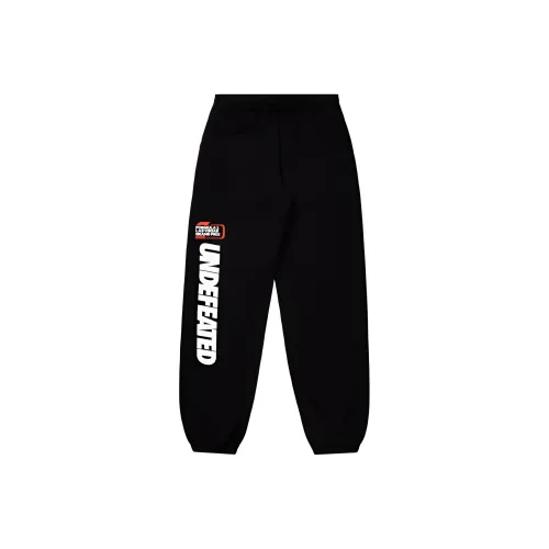 UNDEFEATED x F1 LVGP F1 LVGP Co Бренд Вязаные Тренировочные Штаны Унисекс Черный